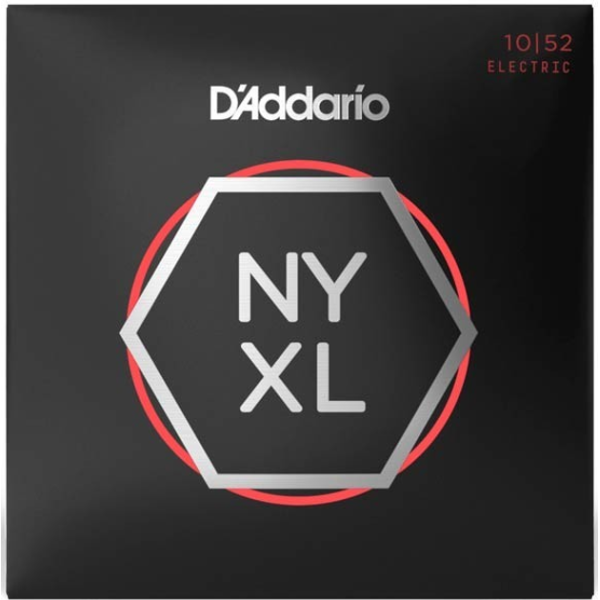 Набір струн для електрогітари DADDARIO NYXL1052 LIGHT TOP / HEAVY BOTTOM (10-52)
