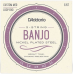 Набір струн для банджо DADDARIO EJ57 BANJO NICKEL CUSTOM MEDIUM 5 STRING 11-22