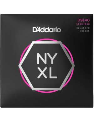 Набор струн для электрогитары DADDARIO NYXL0940BT NYXL BALANCED TENSION SUPER LIGHT 09-40