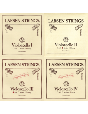 Комплект струн для віолончелі Larsen Original Cello (medium) 4/4