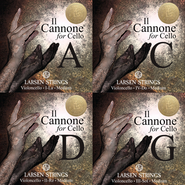 Комплект струн для віолончелі Larsen Il Cannone (Warm & Broad) 4/4