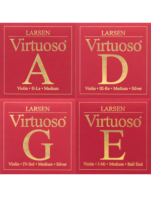Комплект струн для скрипки Larsen Virtuoso (medium) 4/4