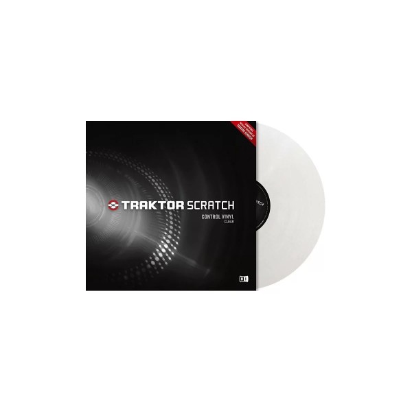 Вінілова платівка з таймкодом Native Instruments TRAKTOR SCRATCH Control Vinyl MK2 Clear