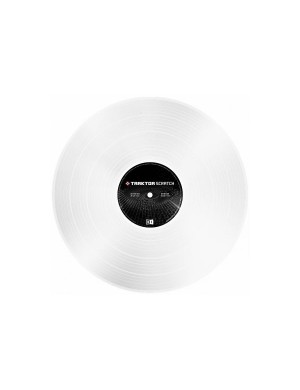 Вінілова платівка з таймкодом Native Instruments TRAKTOR SCRATCH Control Vinyl MK2 White