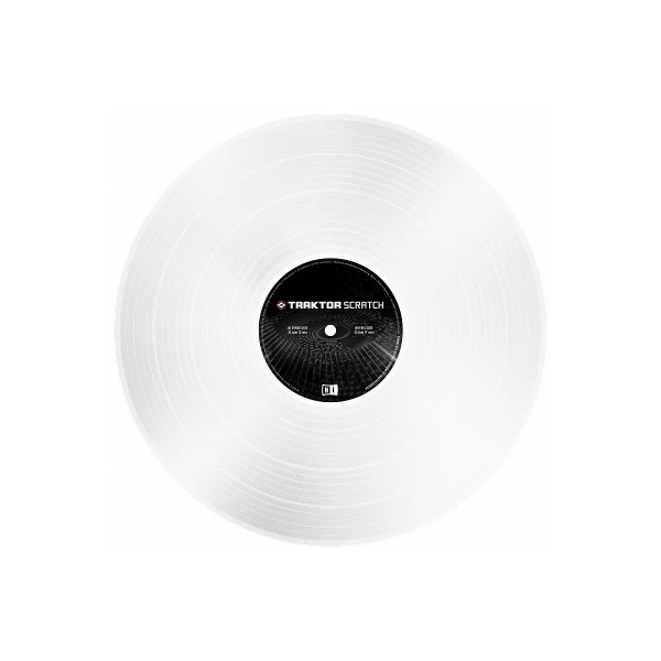 Вінілова платівка з таймкодом Native Instruments TRAKTOR SCRATCH Control Vinyl MK2 White