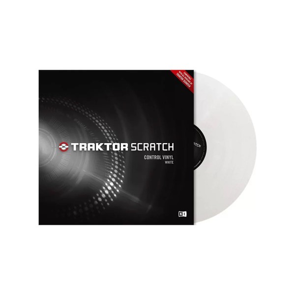 Вінілова платівка з таймкодом Native Instruments TRAKTOR SCRATCH Control Vinyl MK2 White