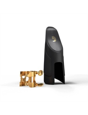 Лігатура та ковпачок для кларнета Bb D'ADDARIO H-LIGATURE & CAP FOR Bb CLARINET Gold-Plated