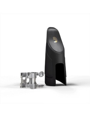 Лігатура та ковпачок для кларнета Bb D'ADDARIO H-LIGATURE & CAP FOR Bb CLARINET Silver-Plated