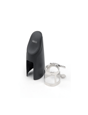 Лигатура + колпачок для кларнета Bb RICO RCL1N Rico Ligature & Cap - Bb Clarinet Nickel Plated