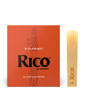 Тростина для кларнета D'ADDARIO Rico - Bb Clarinet #1.5 (1шт)