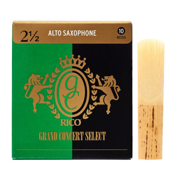 Тростина для альт саксофона D'ADDARIO Grand Concert Select - Alto Sax #2.5 (1шт)