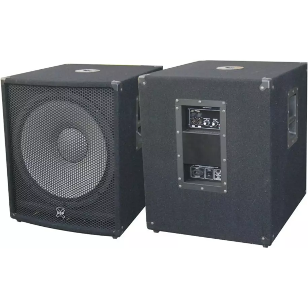 Комплект активних сабвуферів DJ Lights SW-15 - 2A Комплект активних сабвуферів DJ Lights SW-15 - 2A