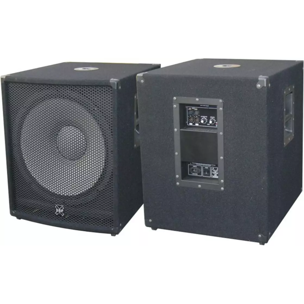 Активний комплект сабвуферів DJ Lights SW-18 - 2A Активний комплект сабвуферів DJ Lights SW-18 - 2A