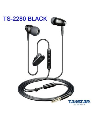 Вакуумные наушники гарнитура Takstar TS-2280 BLACK