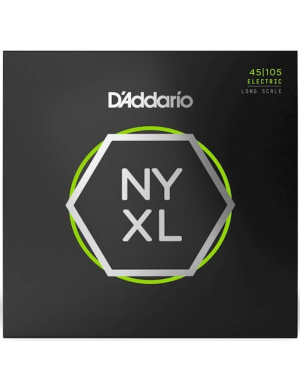 Набор струн для бас гитары DADDARIO NYXL45105 LIGHT TOP/MED BOTTOM 45-105