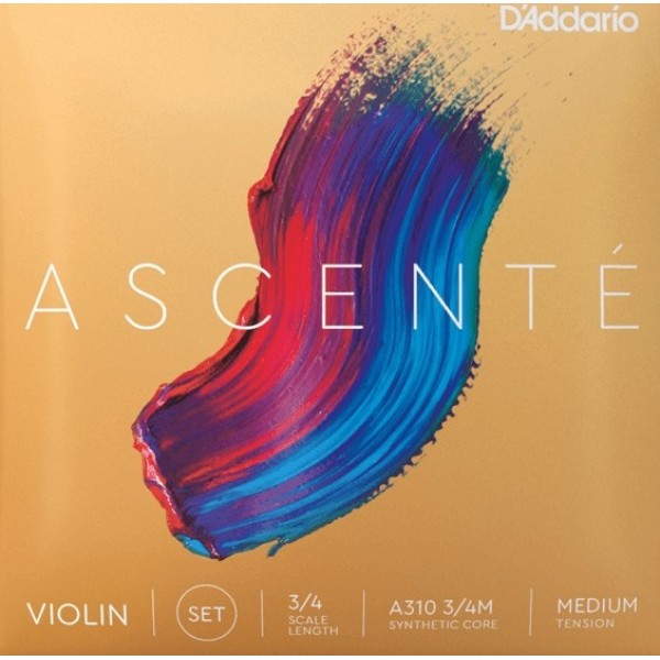 Струна для скрипки DADDARIO A310 3 / 4M Ascent Violin Strings 3 / 4M