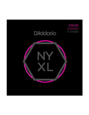 Набор струн для электрогитары DADDARIO NYXL0980 NYXL SUPER LIGHT 8-STRING 09-80