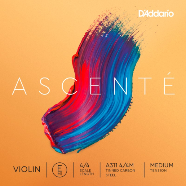 Струна для скрипки DADDARIO A311 4 / 4M Ascent Violin String E 4 / 4M