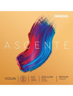 Струна для скрипки DADDARIO A314 4/4M Ascent Violin String G 4/4M