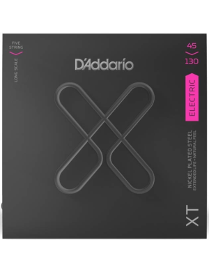 Набор струн для электрогитары DADDARIO XTB45130 XT Bass Regular Light 45-130