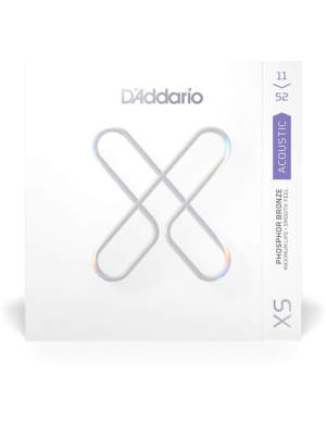 Струны для акустической гитары DADDARIO XSAPB1152 XS PHOSPHOR BRONZE CUSTOM LIGHT (11-52)