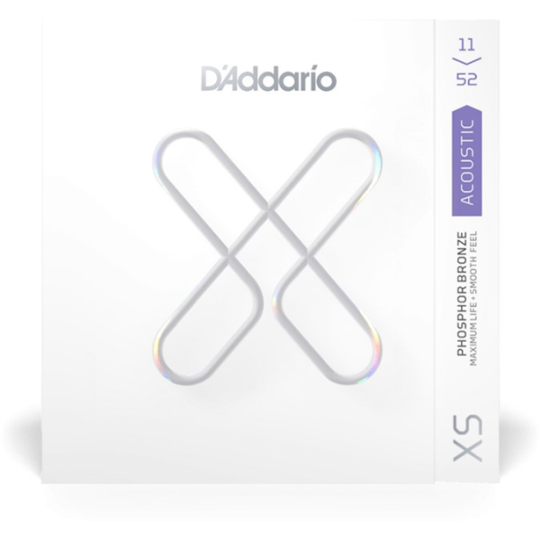 Струни для акустичної гітари DADDARIO XSAPB1152 XS PHOSPHOR BRONZE CUSTOM LIGHT (11-52)