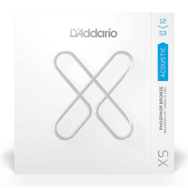 Струни для акустичної гітари DADDARIO XSAPB1253 XS PHOSPHOR BRONZE LIGHT (12-53)