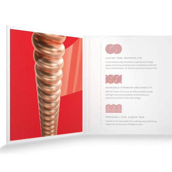 Струни для акустичної гітари DADDARIO XSAPB1356 XS PHOSPHOR BRONZE MEDIUM (13-56)