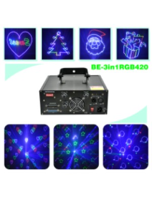 Анімаційний лазер BIG BE3in1RGB420