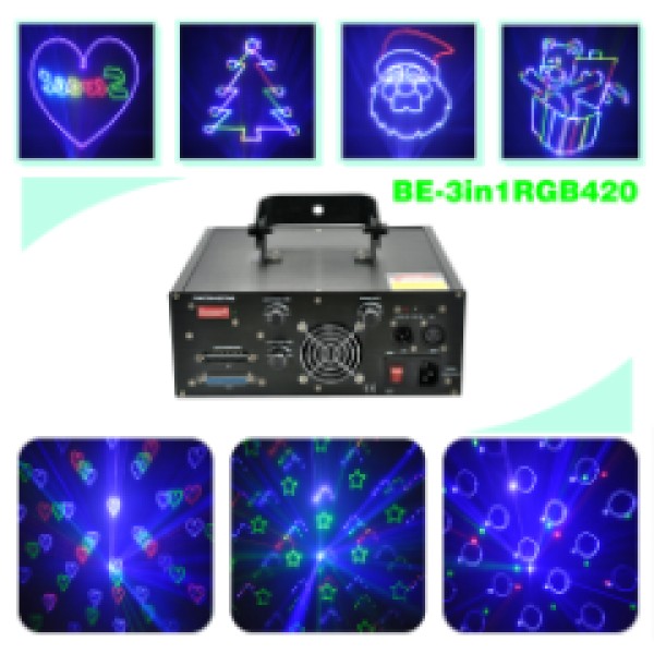 Анімаційний лазер BIG BE3in1RGB420 Анімаційний лазер BIG BE3in1RGB420