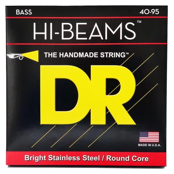 Струни для бас-гітари DR STRINGS HI-BEAM BASS - LIGHT (40-95)