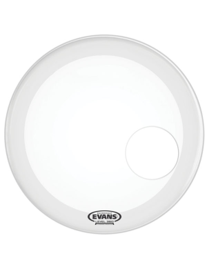 Резонаторный пластик 22" для бас-барабана EVANS BD22RSW 22 EQ3 RESO SMOOTH WHITE