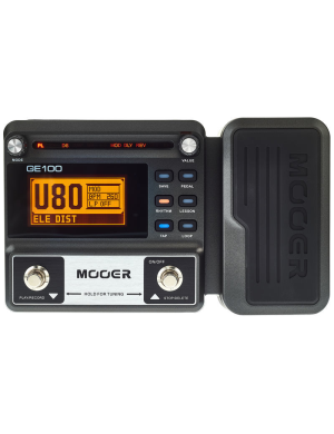Гитарный процессор MOOER GE100 – мультиэффект, лупер, драм-машина