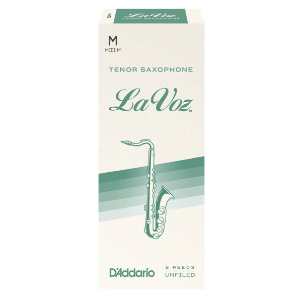Тростини для тенор саксофона DADDARIO RKC05MD La Voz - Tenor Sax Medium - 5 Box