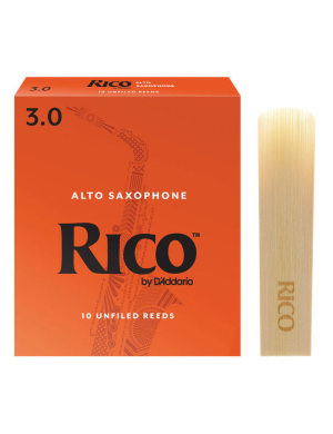 Трость для альт саксофона D'ADDARIO Rico - Alto Sax #3.0 (1шт)