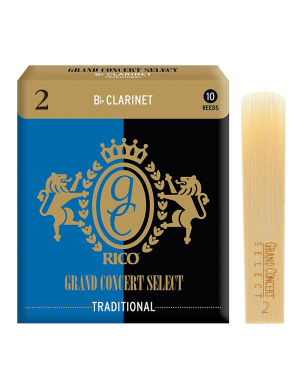 Трость для кларнета D'ADDARIO Grand Concert Select - Bb Clarinet #2.0 (1шт)