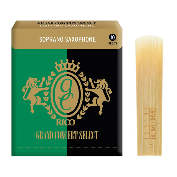 Тростина для сопрано саксофона D'ADDARIO Grand Concert Select - Soprano Sax #3.0 (1шт)