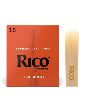 Трость для сопрано саксофона D'ADDARIO Rico - Soprano Sax #3.5 (1шт)
