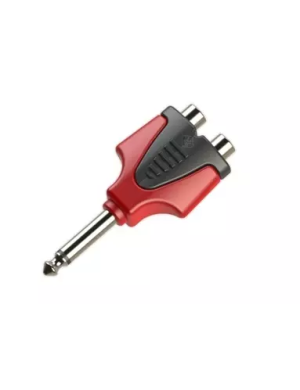 Переходник Roxtone RPAN335 6.3 mm jack mono male (папа) - 2xRCA female (мама) Переходник Roxtone RPAN335 6.3 mm jack mono male (папа) - 2xRCA female (мама)