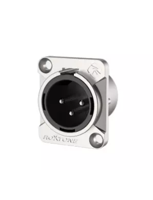 Разъем Roxtone RX3MD-NT XLR панельный male (папа)