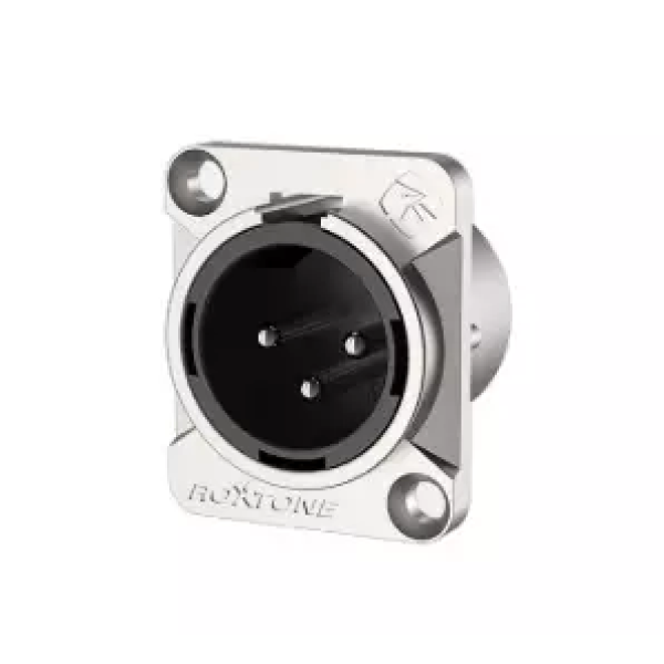 Роз'єм Roxtone RX3MD-NT XLR панельний male (тато)