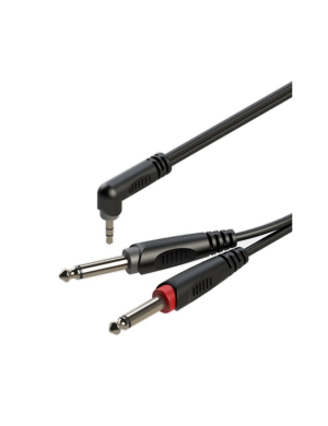 Готовый кабель Roxtone RAYC130AL2, 2х1x0.14 кв. мм, зов. диаметр 4x8 мм, 2 м