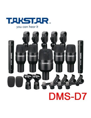 Набор инструментальных микрофонов для ударных Takstar DMS-D7