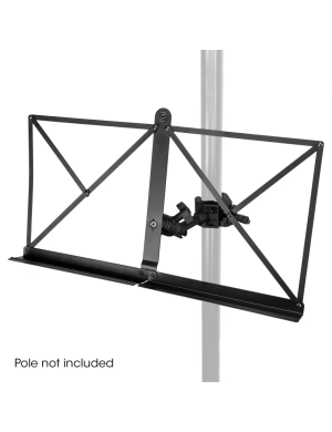 Складной пюпитр с зажимом на микрофонную стойку Gravity NS MS 03