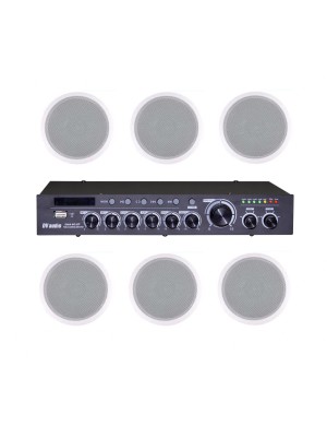 Комплект звука DV audio DMA606601 для помещения до 150 м.кв. Комплект звука DV audio DMA606601 для помещения до 150 м.кв.