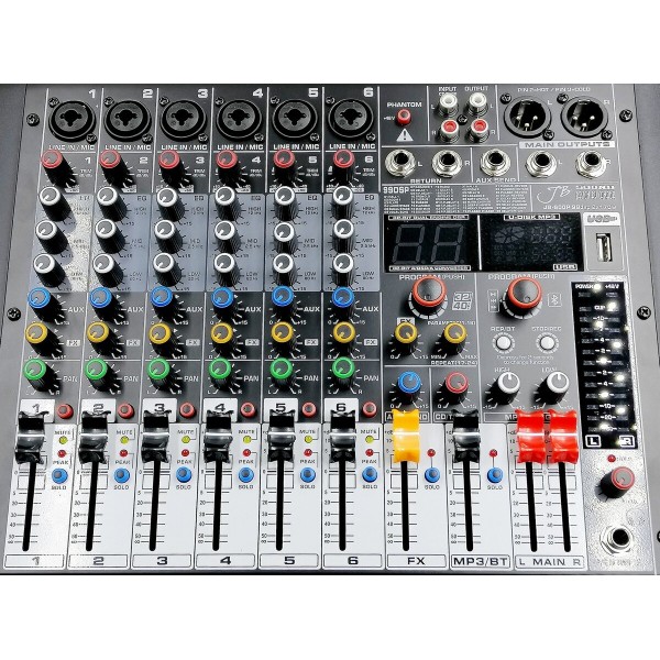 Активний мікшерний пульт JB SOUND JB-600P