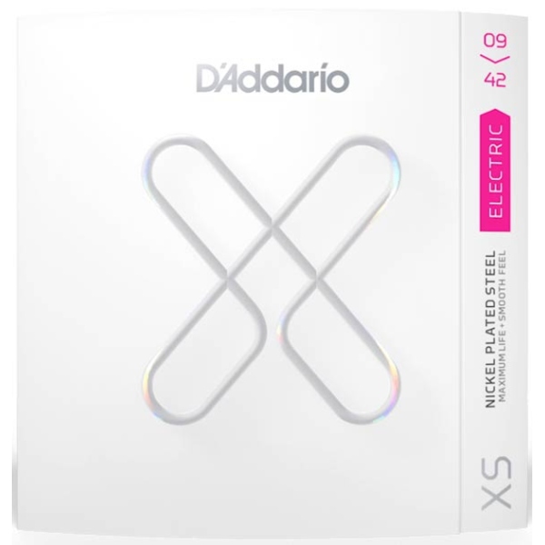 Комплект струн для електрогітари D'ADDARIO XSE0942 XS, Super Light (09-42)