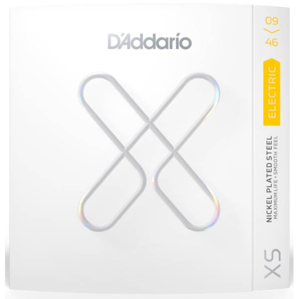 Комплект струн для електрогітари D'ADDARIO XSE0946 XS, Super Light Top Regular Bottom (09-46)