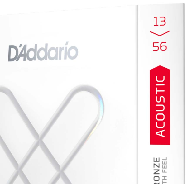 Струни для акустичної гітари D'ADDARIO XSABR1356 XS 80/20 BRONZE MEDIUM (13-56)