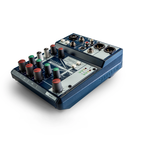 Аналоговий мікшерний пульт Soundcraft Notepad 5 – 5 каналів, USB